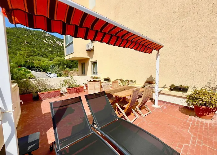 Casamea - 5min, Duplex Vue Mer, Terrasse アパート